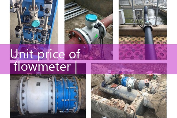 Unit price of flowmeter