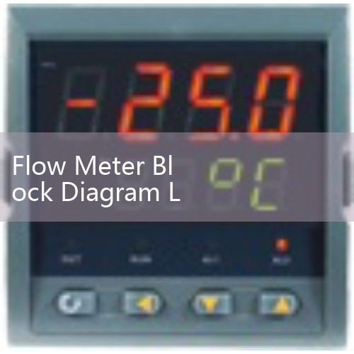 Flow Meter Block Diagram Layout: Internal Architecture of Digital Signal Converters