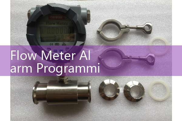 Flow Meter Alarm Programming: Setting Up High and Low Flow Relay Output Thresholds