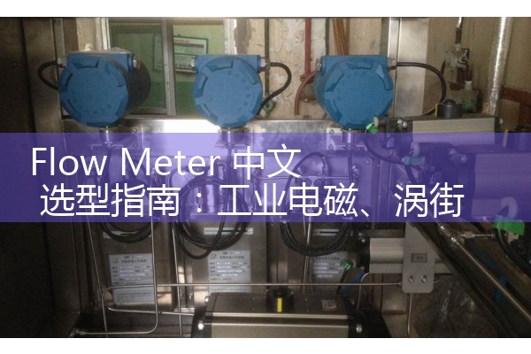 Flow Meter 中文 选型指南：工业电磁、涡街与超声波流量计技术对比与应用