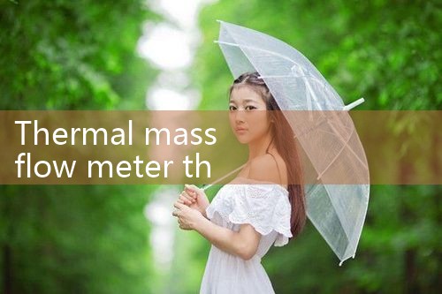 thermal mass flow meter threaded|turbine flow meter