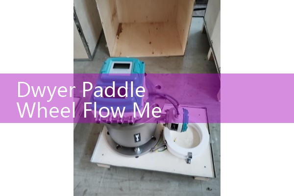 Dwyer Paddle Wheel Flow Meter: Low Cost Spool Velocity Inline Sensors Specs