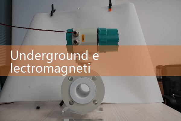 Underground electromagnetic flowmeter