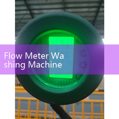 Flow Meter Washing Machine Repair: Troubleshooting Water Inlet Errors and Dosing Impeller Failures